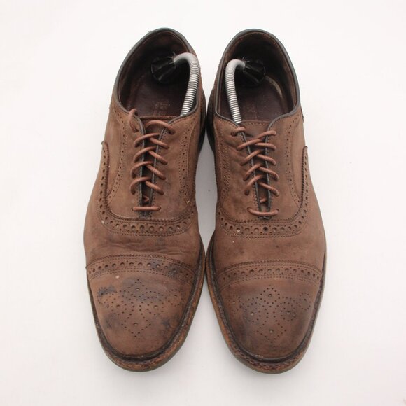 Allen Edmonds STRANDMOK Men\'s Size 11.5 C Nubuck Leather Oxfords Dress Shoes main image 5